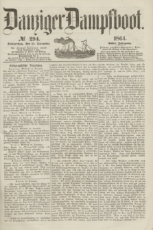 Danziger Dampfboot. Jg.35, № 294 (15 December 1864)