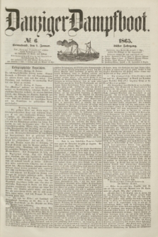 Danziger Dampfboot. Jg.36, № 6 (7 Januar 1865)