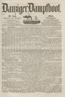 Danziger Dampfboot. Jg.36, № 256 (1 November 1865)