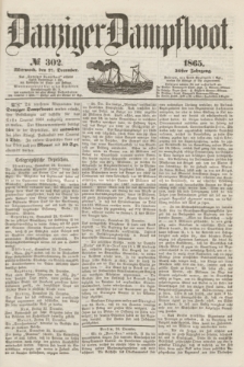 Danziger Dampfboot. Jg.36, № 302 (27 December 1865)