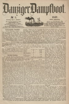 Danziger Dampfboot. Jg.38, № 3 (4 Januar 1867)