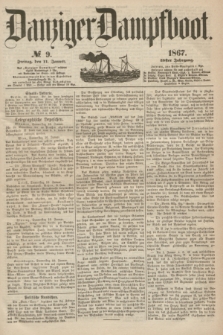 Danziger Dampfboot. Jg.38, № 9 (11 Januar 1867)