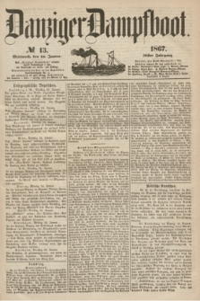 Danziger Dampfboot. Jg.38, № 13 (16 Januar 1867)