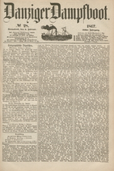 Danziger Dampfboot. Jg.38, № 28 (2 Februar 1867)