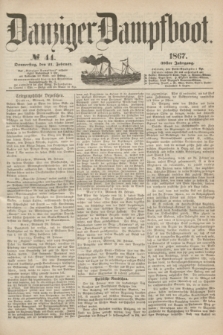 Danziger Dampfboot. Jg.38, № 44 (21 Februar 1867)