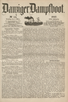 Danziger Dampfboot. Jg.38, № 54 (5 März 1867)