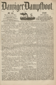 Danziger Dampfboot. Jg.38, № 59 (11 März 1867)