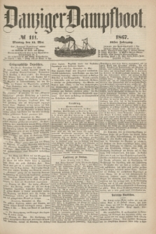 Danziger Dampfboot. Jg.38, № 111 (13 Mai 1867)