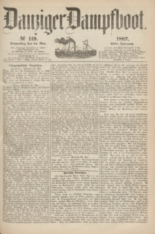 Danziger Dampfboot. Jg.38, № 119 (23 Mai 1867)