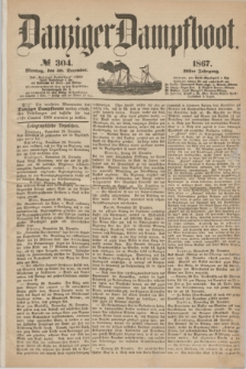 Danziger Dampfboot. Jg.38, № 304 (30 December 1867)