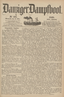 Danziger Dampfboot. Jg.39, № 111 (13 Mai 1868)