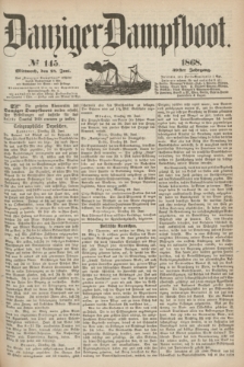 Danziger Dampfboot. Jg.39, № 145 (24 Juni 1868)