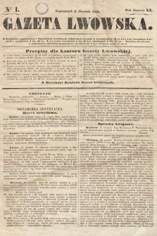 Gazeta Lwowska. 1853, nr 1
