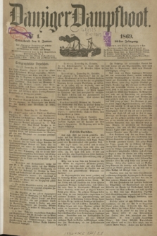 Danziger Dampfboot. Jg.40, № 1 (2 Januar 1869)