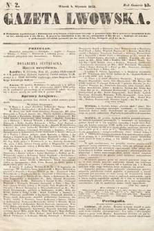 Gazeta Lwowska. 1853, nr 2