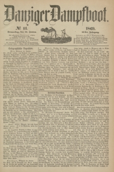 Danziger Dampfboot. Jg.40, № 11 (14 Januar 1869)