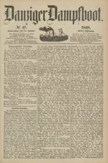 Danziger Dampfboot. Jg.40, № 17 (21 Januar 1869)