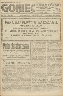 Goniec Krakowski. 1921, nr 274