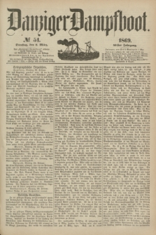 Danziger Dampfboot. Jg.40, № 51 (2 März 1869)