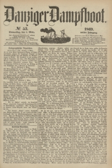 Danziger Dampfboot. Jg.40, № 53 (4 März 1869)