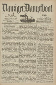 Danziger Dampfboot. Jg.40, № 56 (8 März 1869)