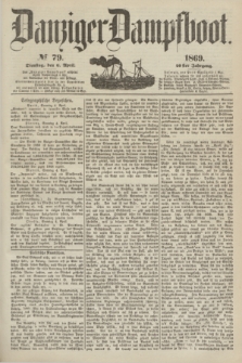 Danziger Dampfboot. Jg.40, № 79 (6 April 1869)