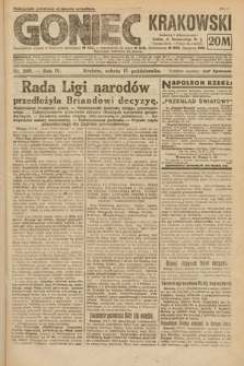 Goniec Krakowski. 1921, nr 280