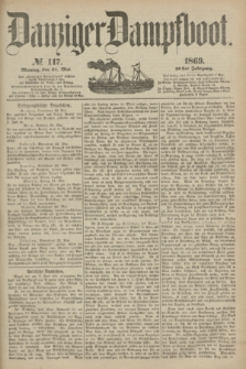 Danziger Dampfboot. Jg.40, № 117 (24 Mai 1869)
