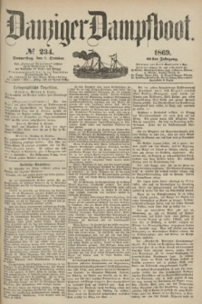 Danziger Dampfboot. Jg.40, № 234 (7 October 1869)