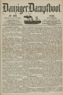 Danziger Dampfboot. Jg.40, № 291 (13 December 1869)