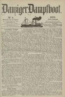 Danziger Dampfboot. Jg.41, № 9 (12 Januar 1870)