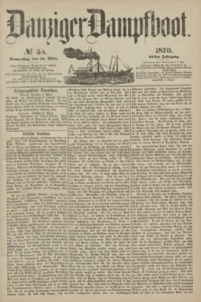 Danziger Dampfboot. Jg.41, № 58 (10 März 1870)
