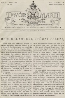 Dwór Marji : kwartalnik sodalicyjny : organ ogólnego Związku Sodalicji Pań Wiejskich w Polsce. 1930/1931, nr 2 |PDF|