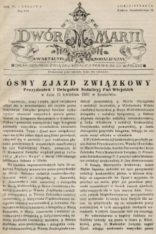 Dwór Marji : kwartalnik sodalicyjny : organ ogólnego Związku Sodalicji Pań Wiejskich w Polsce. 1930/1931, nr 3 |PDF|