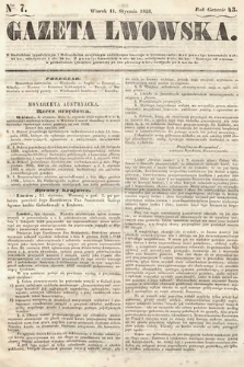 Gazeta Lwowska. 1853, nr 7
