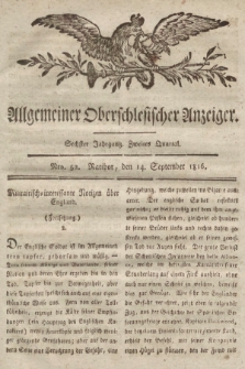 Allgemeiner Oberschlesischer Anzeiger : Blätter zur Besprechung und Förderung provinzieller Interessen zur Belehrung und Unterhaltung. 1816, nr 52 |PDF|