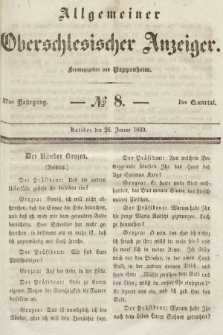 Allgemeiner Oberschlesischer Anzeiger : Blätter zur Besprechung und Förderung provinzieller Interessen zur Belehrung und Unterhaltung. 1839, nr 8 |PDF|