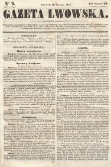 Gazeta Lwowska. 1853, nr 9