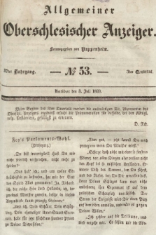 Allgemeiner Oberschlesischer Anzeiger : Blätter zur Besprechung und Förderung provinzieller Interessen zur Belehrung und Unterhaltung. 1839, nr 53 |PDF|