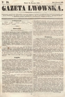 Gazeta Lwowska. 1853, nr 10