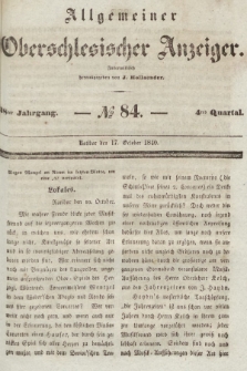 Allgemeiner Oberschlesischer Anzeiger : Blätter zur Besprechung und Förderung provinzieller Interessen zur Belehrung und Unterhaltung. 1840, nr 84 |PDF|