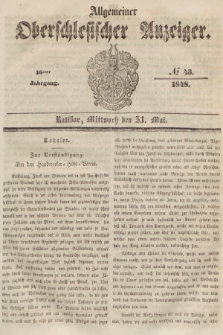 Allgemeiner Oberschlesischer Anzeiger : Blätter zur Besprechung und Förderung provinzieller Interessen zur Belehrung und Unterhaltung. 1848, nr 43 |PDF|