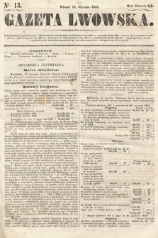 Gazeta Lwowska. 1853, nr 13