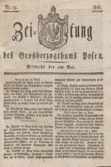 Zeitung des Großherzogthums Posen. 1816, Nr. 35 (1 Mai) + dod.