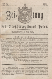 Zeitung des Großherzogthums Posen. 1816, Nr. 54 (6 Juli)