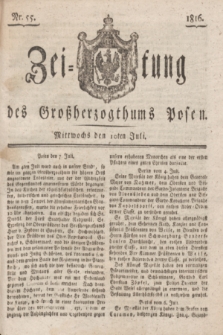 Zeitung des Großherzogthums Posen. 1816, Nr. 55 (10 Juli) + dod.