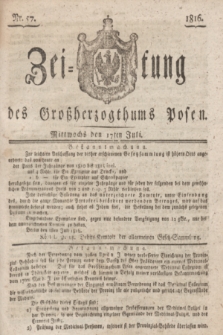 Zeitung des Großherzogthums Posen. 1816, Nr. 57 (17 Juli)