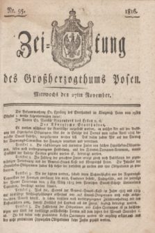 Zeitung des Großherzogthums Posen. 1816, Nr. 95 (27 November)