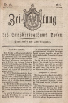 Zeitung des Großherzogthums Posen. 1816, Nr. 96 (30 November)