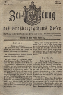 Zeitung des Großherzogthums Posen. 1821, Nr. 11 (7 Februar) + dod.